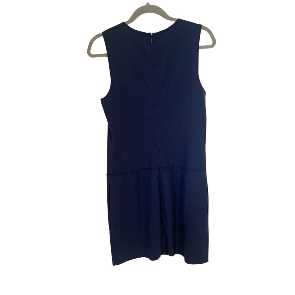 Theory Blue Sleeveless Dress - Picture 6 of 6